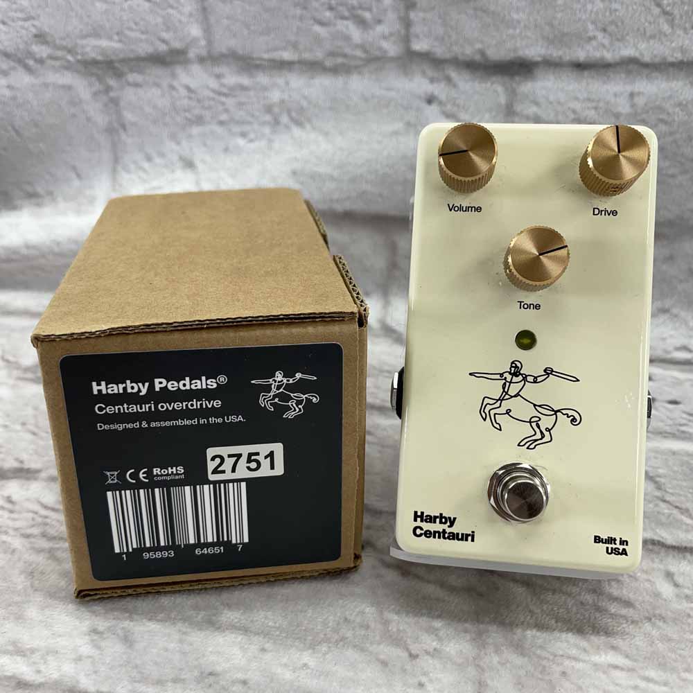 Used:  Harby Pedals Centauri Overdrive / Boost / Buffer Pedal