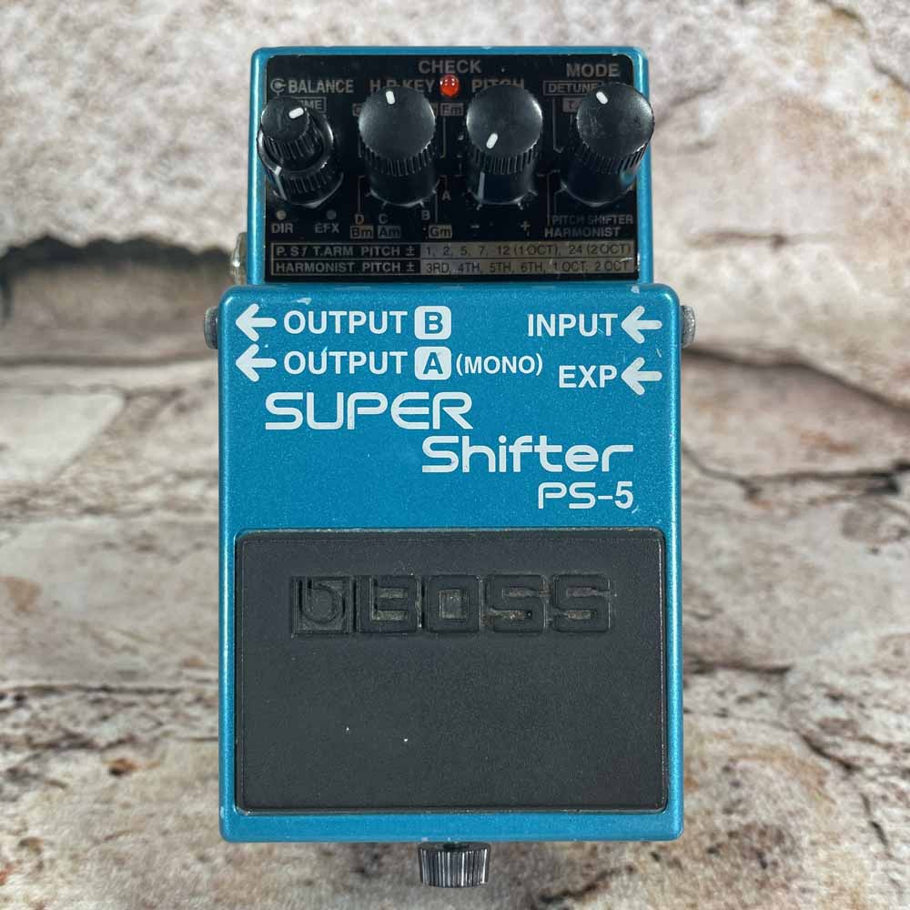 Used:  Boss PS-5 Super Shifter Pedal
