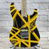 Used:  EVH Bumblebee '79 Tribute Relic Electric Guitar - Yellow/Black Stripe