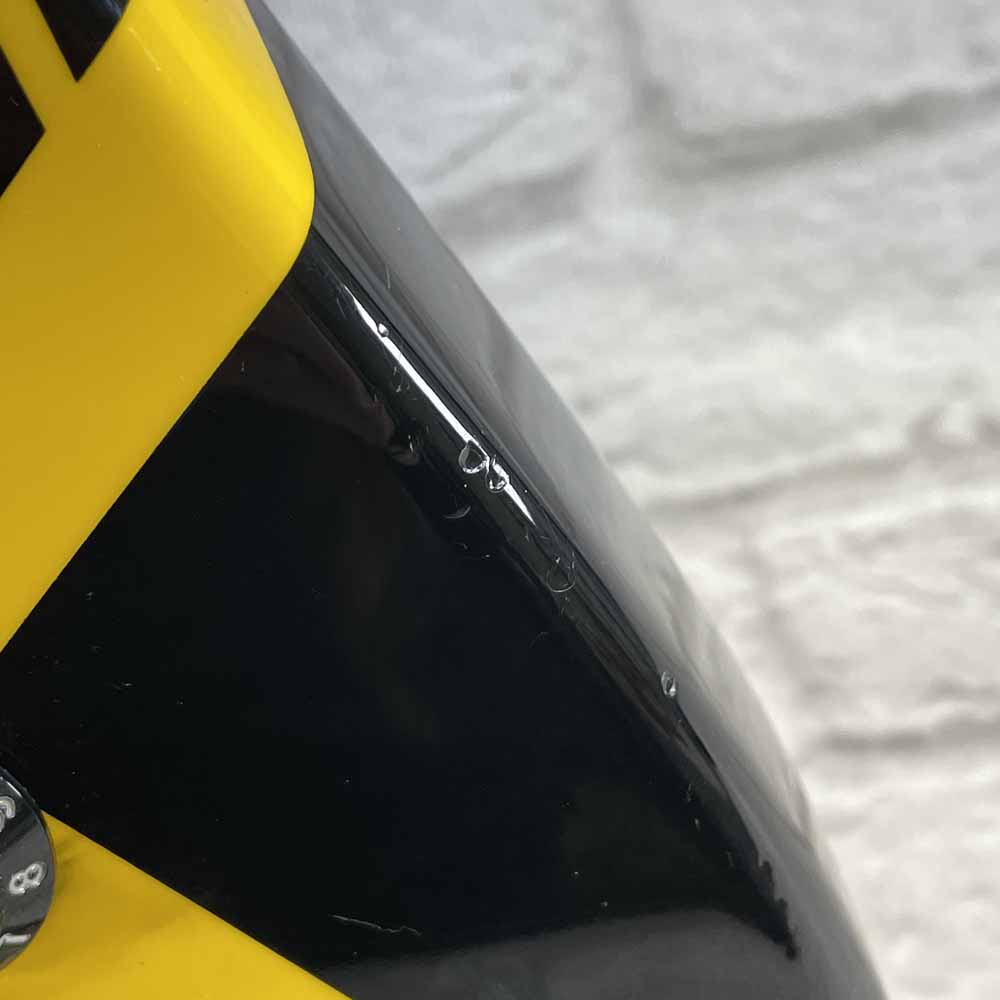 Used:  EVH Bumblebee '79 Tribute Relic Electric Guitar - Yellow/Black Stripe