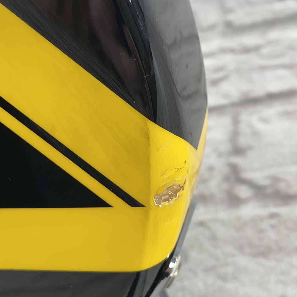 Used:  EVH Bumblebee '79 Tribute Relic Electric Guitar - Yellow/Black Stripe