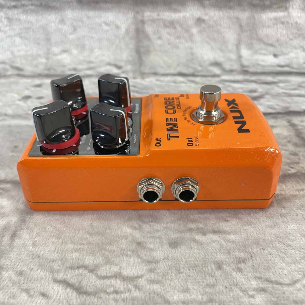 Used:  NUX Time Core Deluxe Delay Pedal