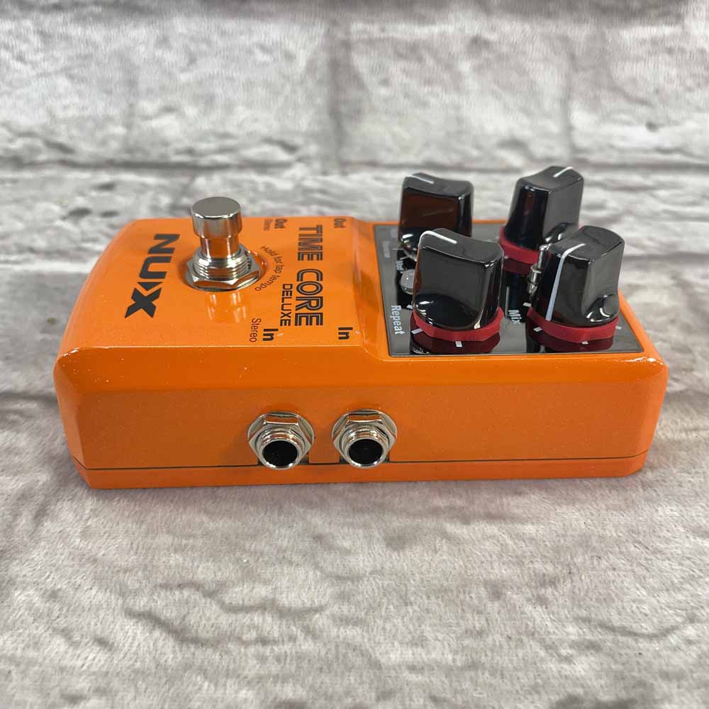 Used:  NUX Time Core Deluxe Delay Pedal