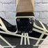 Used:  EVH Striped Series Star Electric Guitar - Black/White