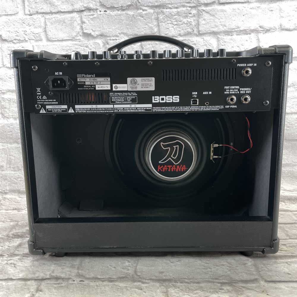 Used:  Boss Katana 50 MkII 50-watt 1x12" Guitar Combo Amp