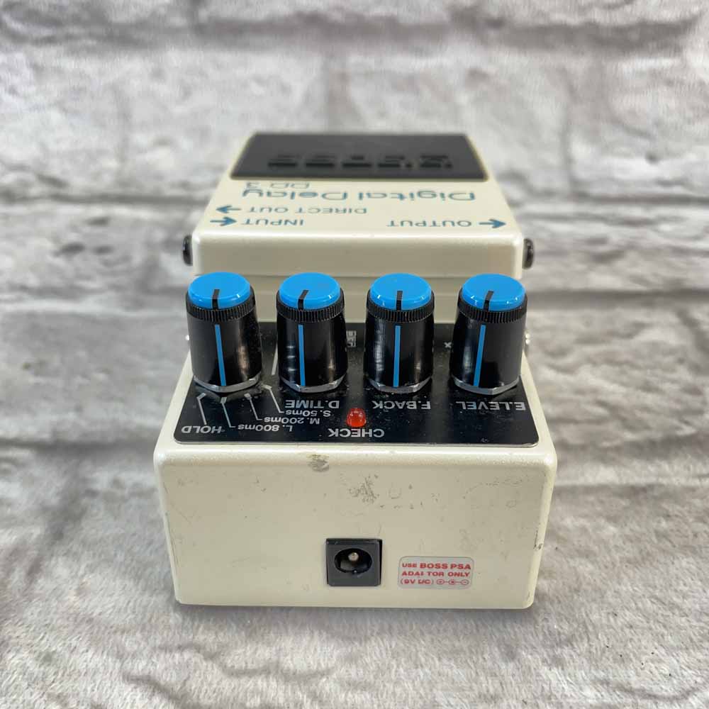 Used:  Boss DD-3 Digital Delay Effects Pedal