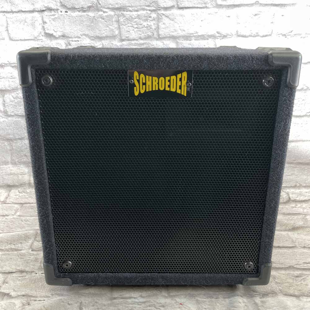 Used:  Schroeder Cabiniets 12+ Bass Amp Cabinet