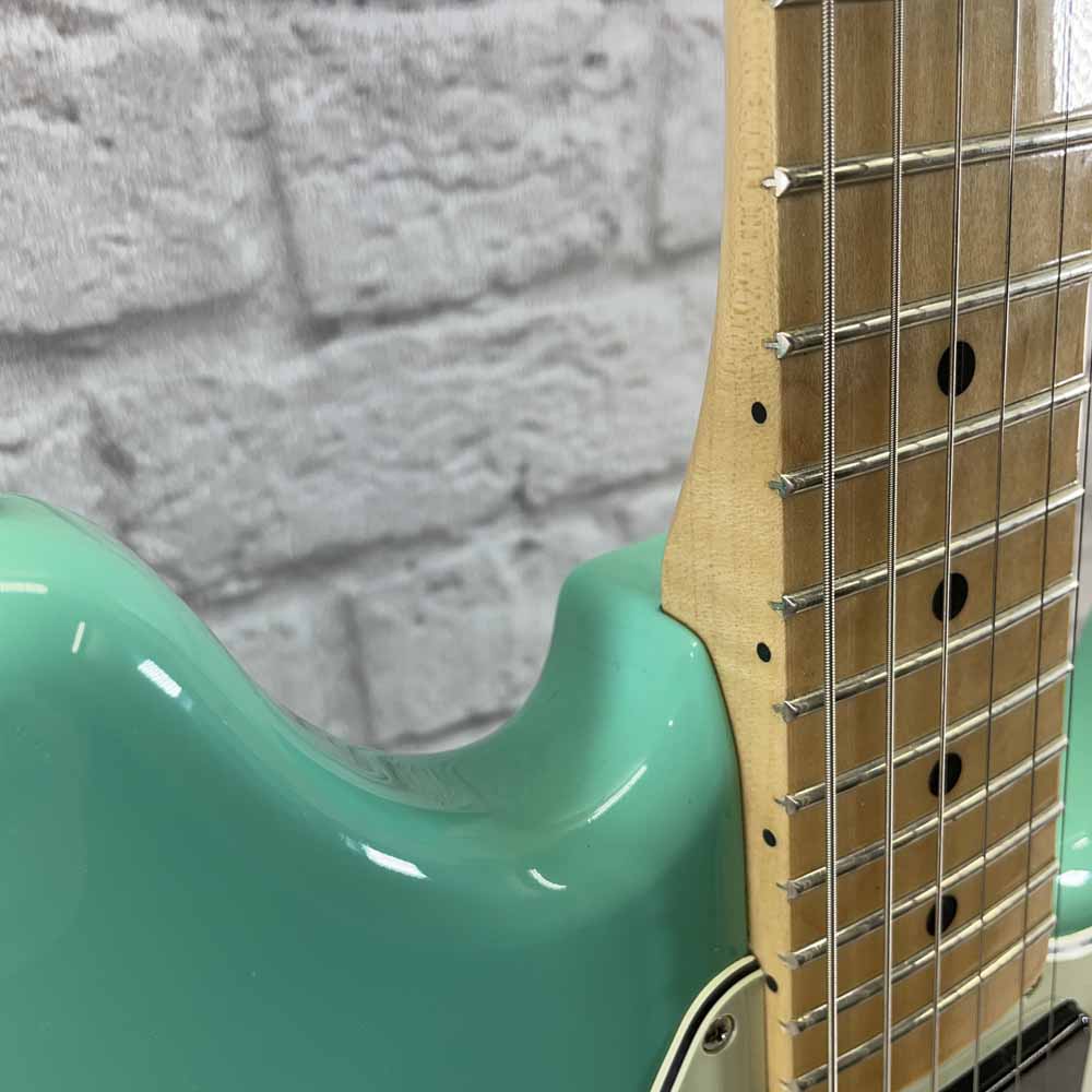 Used:  Fender Mustang 90 Electric Guitar - Seafoam Green