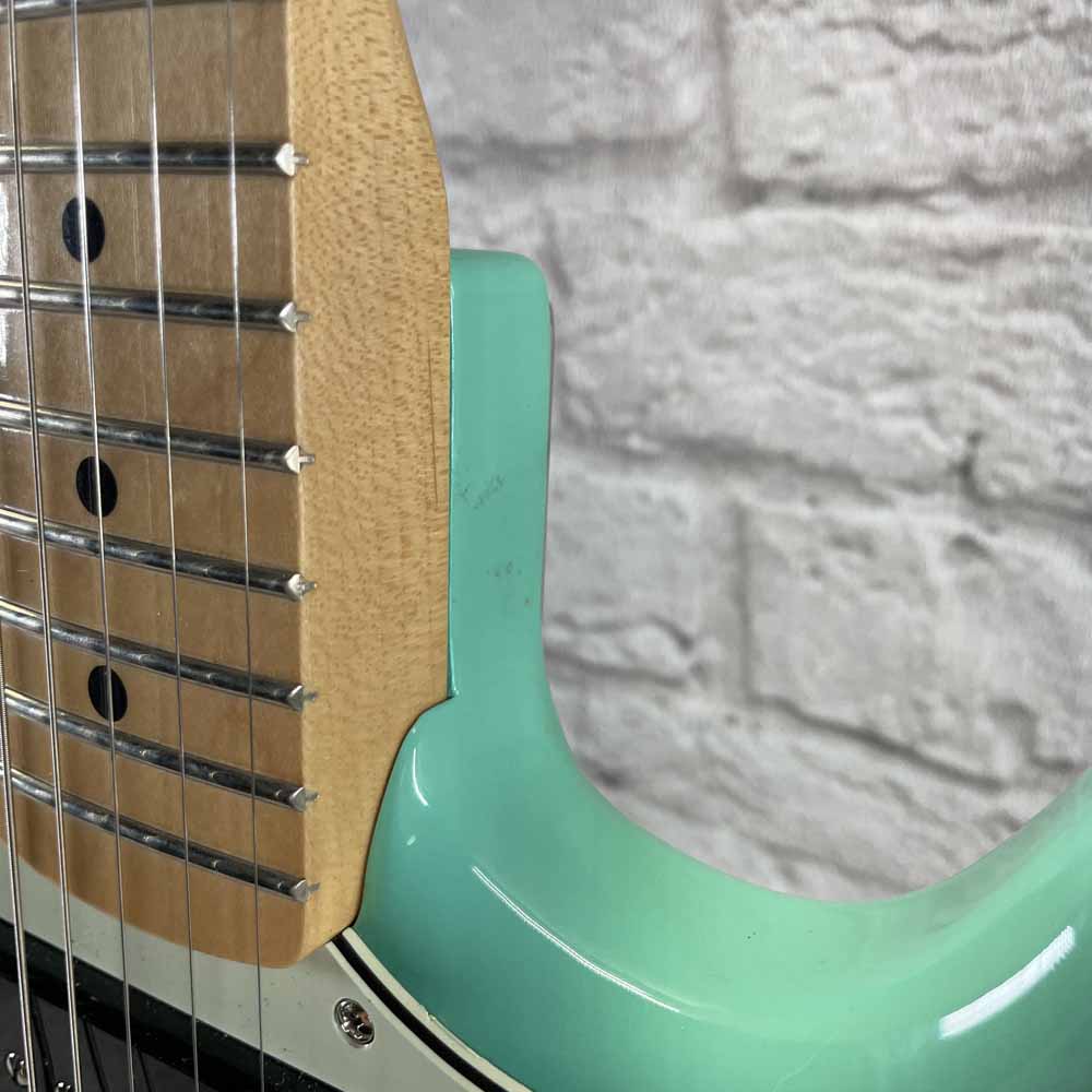 Used:  Fender Mustang 90 Electric Guitar - Seafoam Green