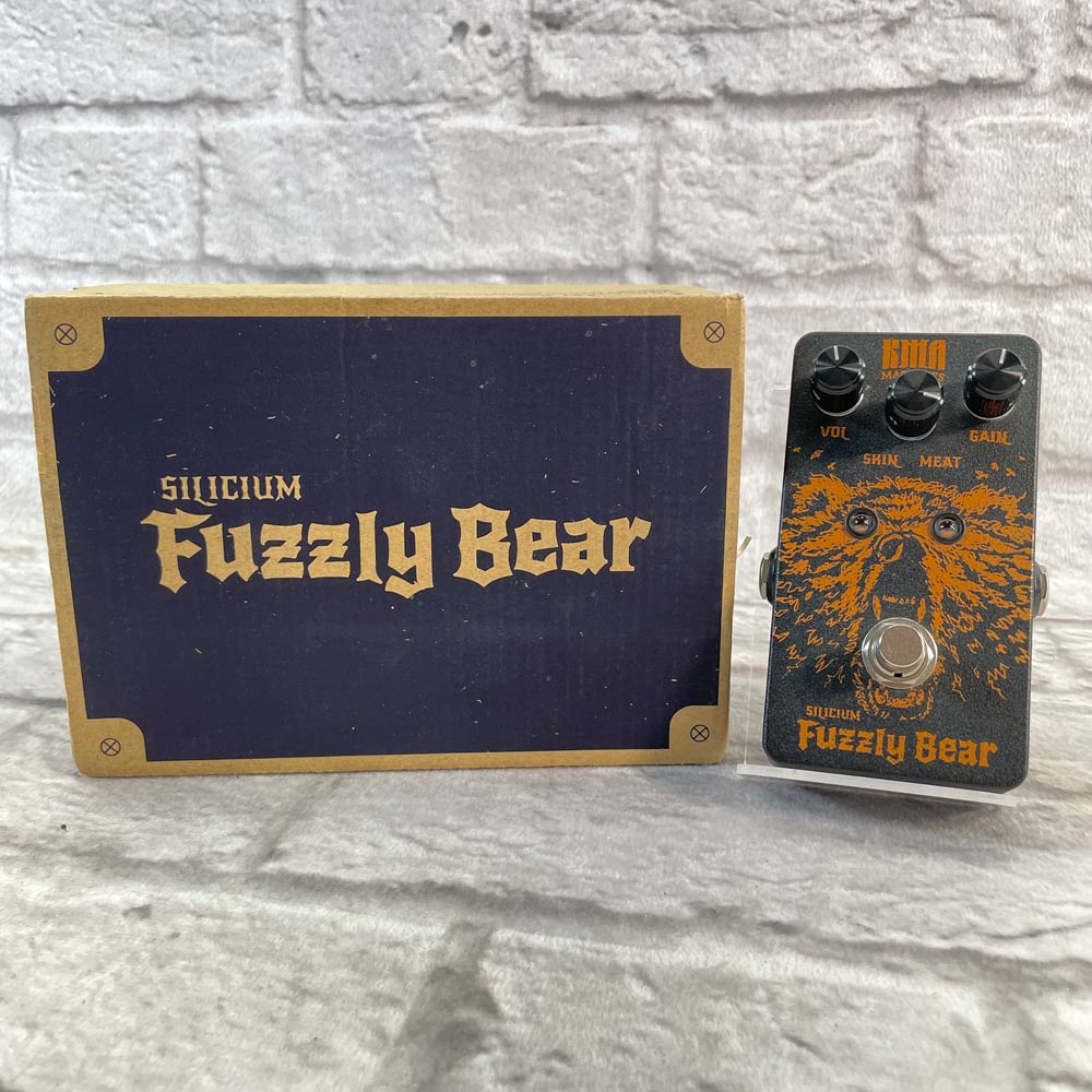 Used:  KMA Audio Machines Fuzzly Bear Fuzz Pedal