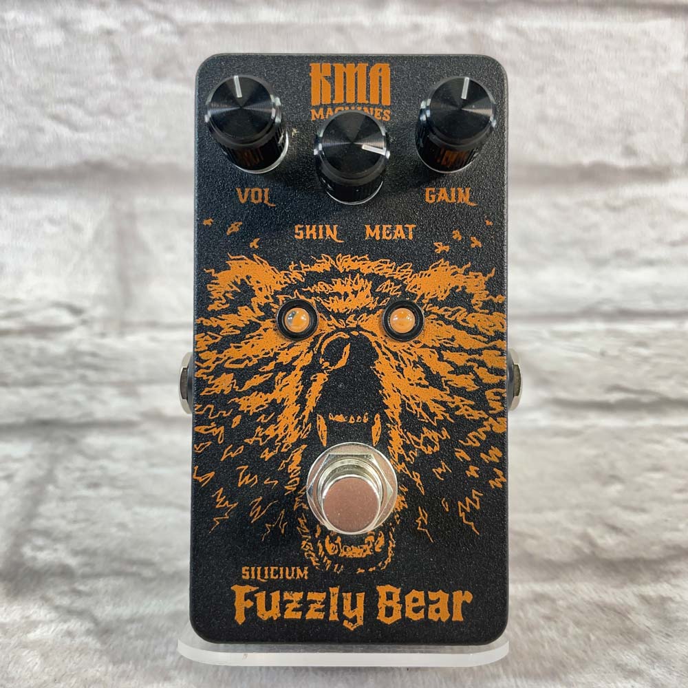 Used:  KMA Audio Machines Fuzzly Bear Fuzz Pedal