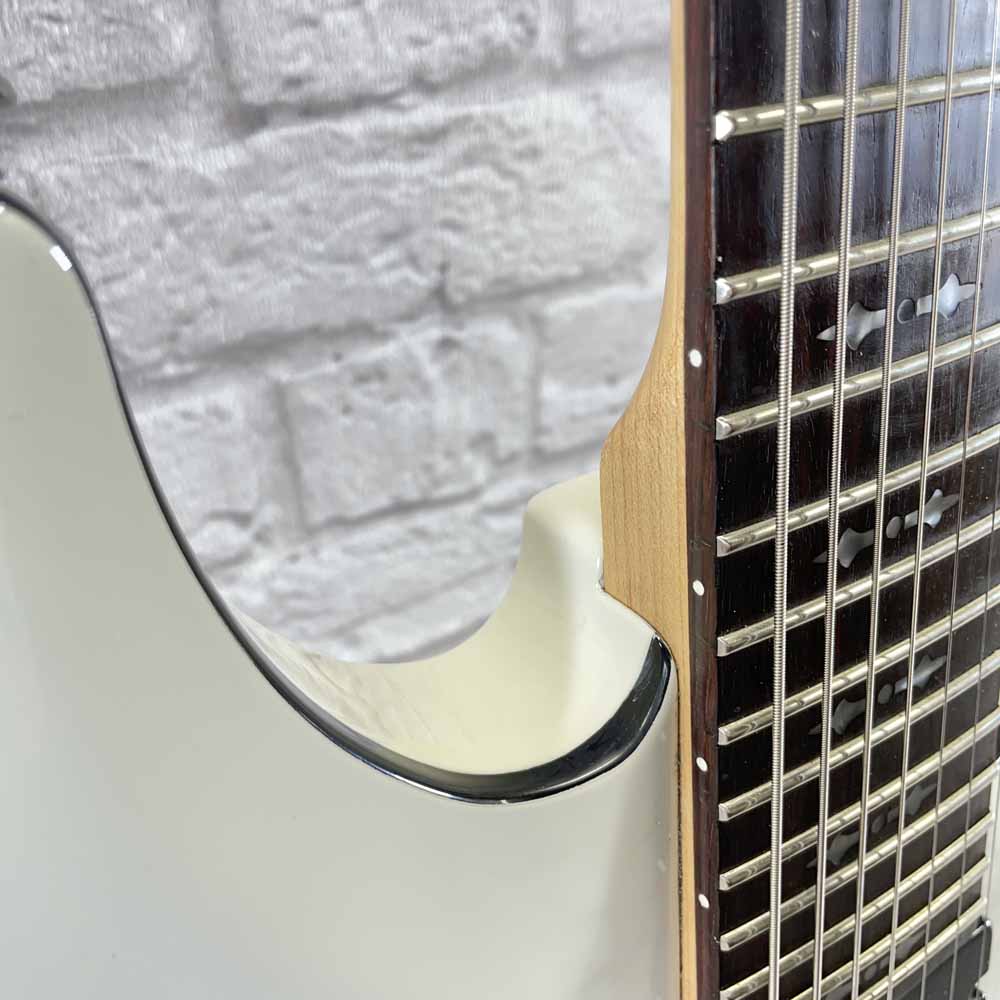 Used:  Schecter Diamond Series N427 7-String Electric Guitar - White