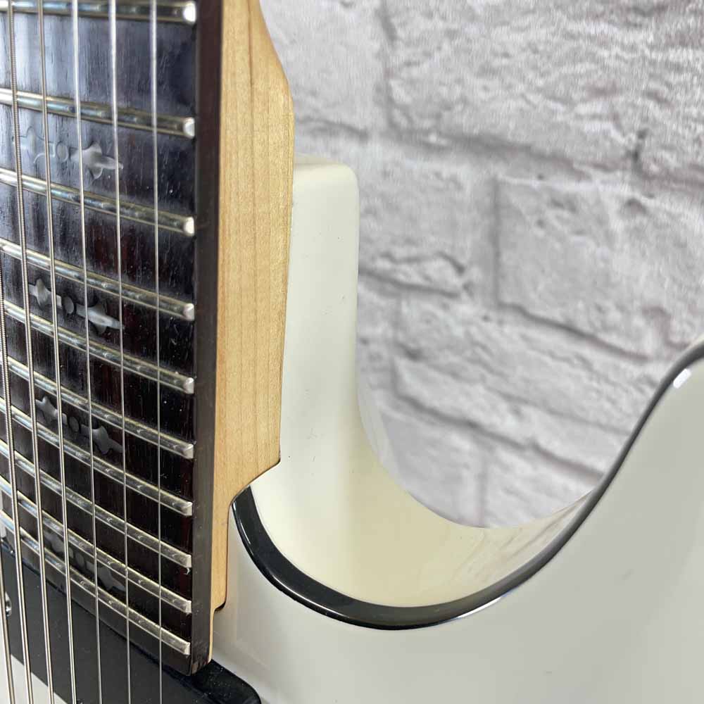 Used:  Schecter Diamond Series N427 7-String Electric Guitar - White