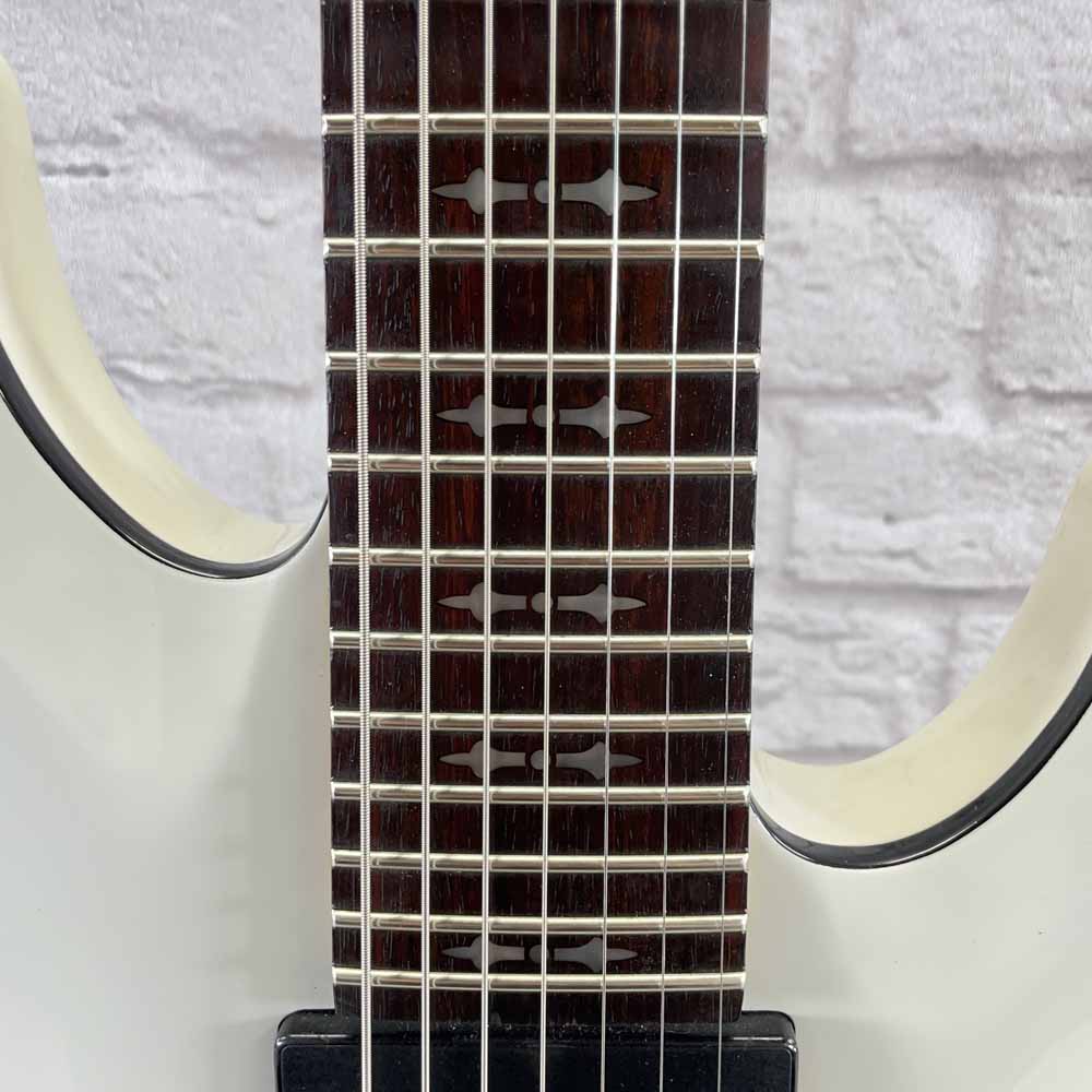 Used:  Schecter Diamond Series N427 7-String Electric Guitar - White