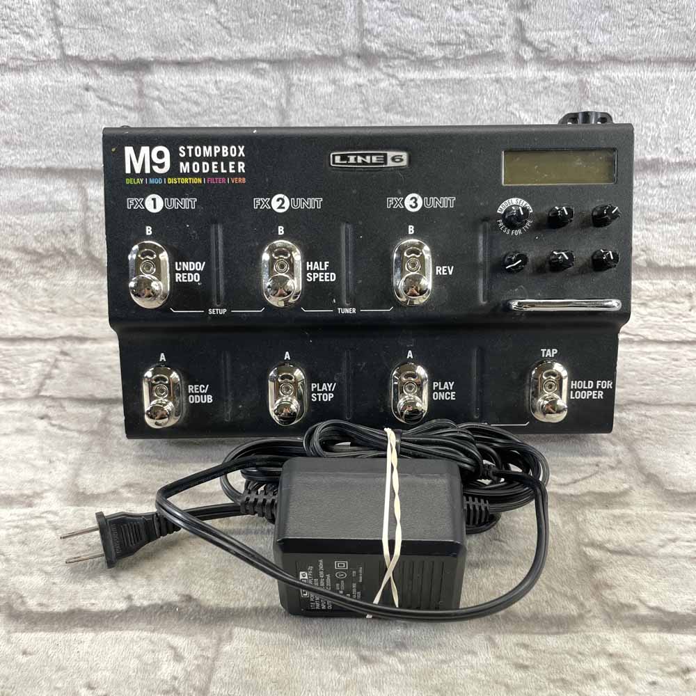 Used:  Line 6 M9 Stompbox Modeler