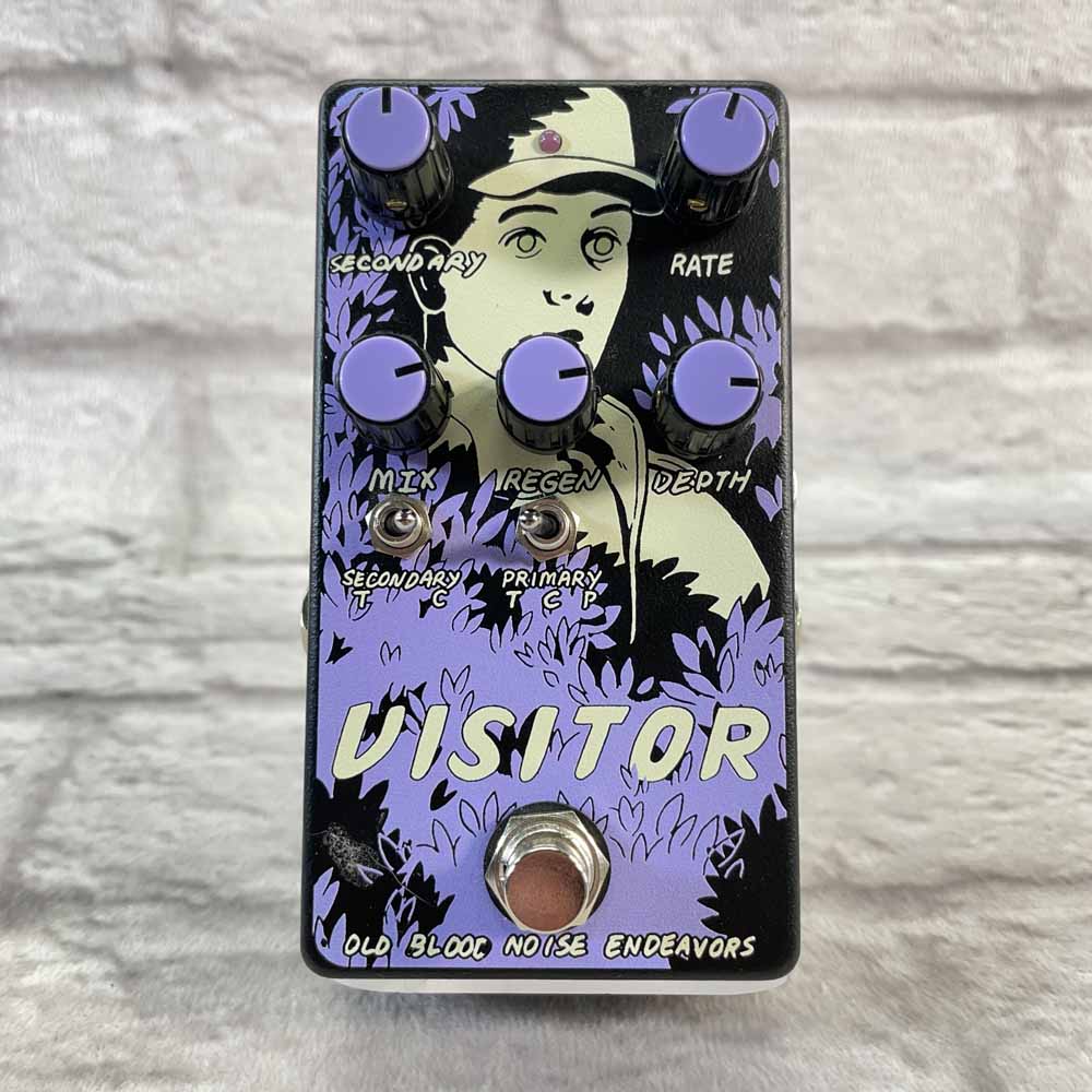 Used:  Old Blood Noise  Endeavors Visitor Parallel Multi-Modulator Effects Pedal