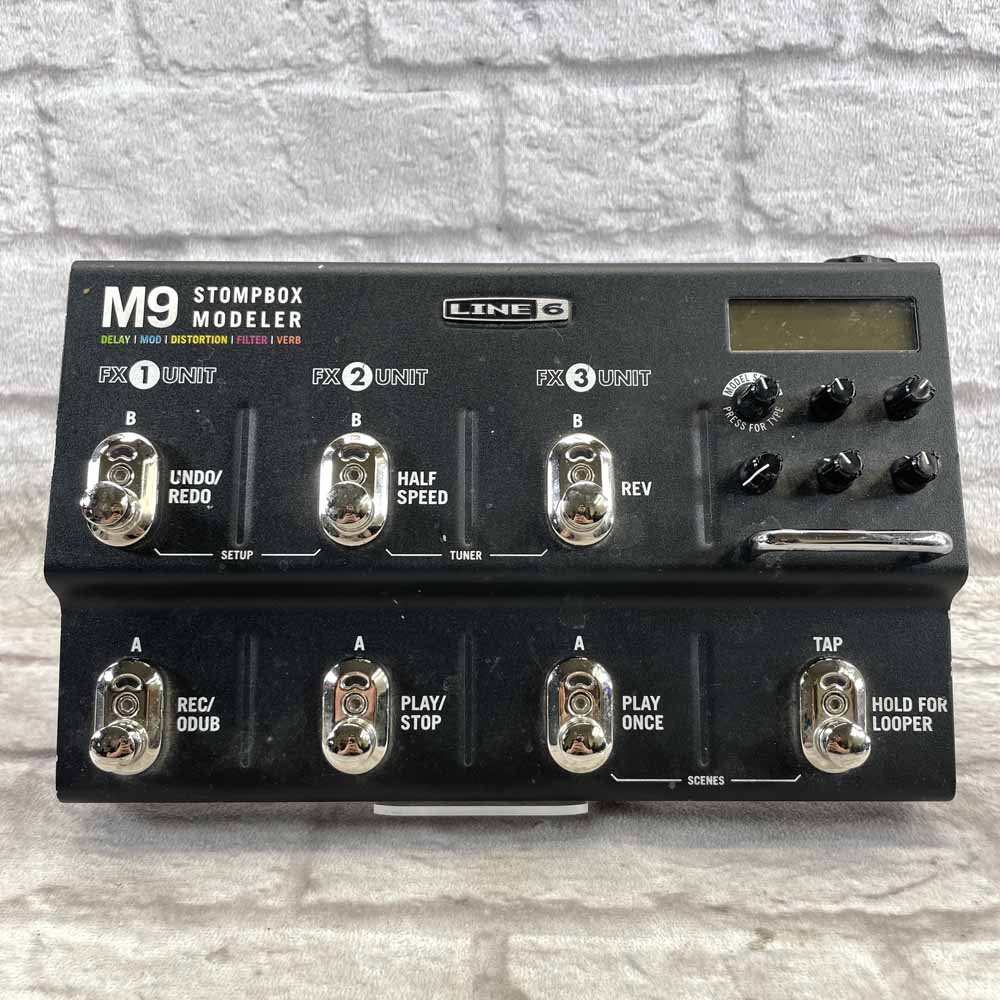 Used:  Line 6 M9 Stompbox Modeler