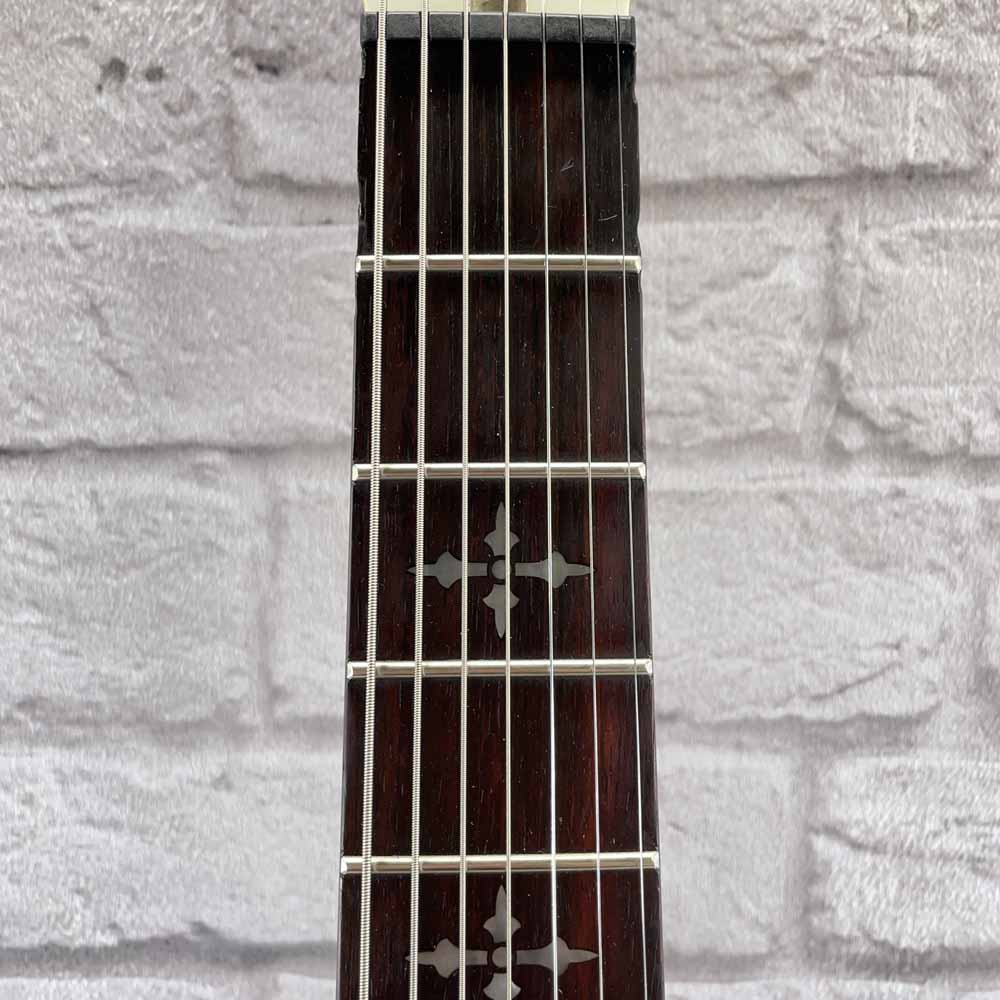 Used:  Schecter Diamond Series N427 7-String Electric Guitar - White