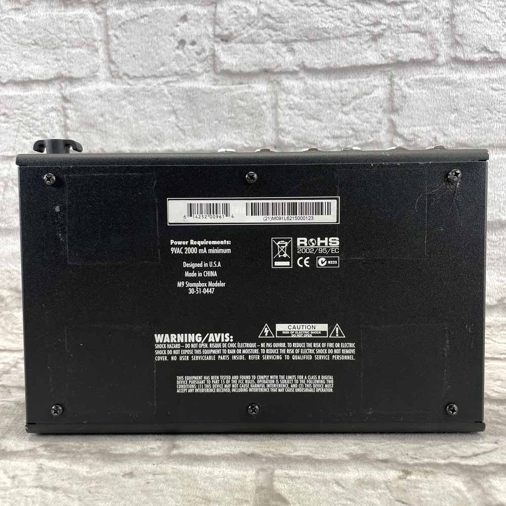 Used:  Line 6 M9 Stompbox Modeler