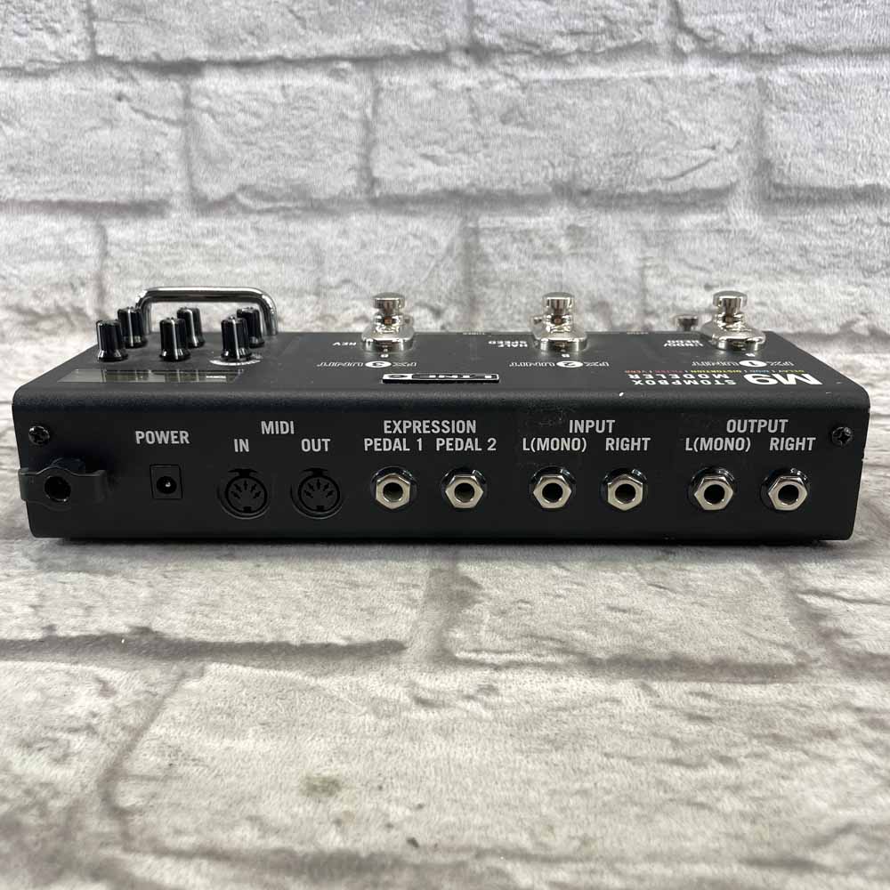 Used:  Line 6 M9 Stompbox Modeler