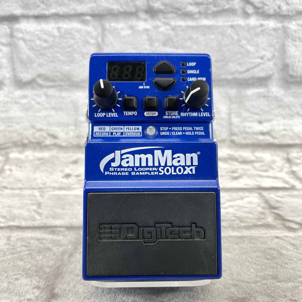 Used:  Digitech JamMan Solo XT Looper