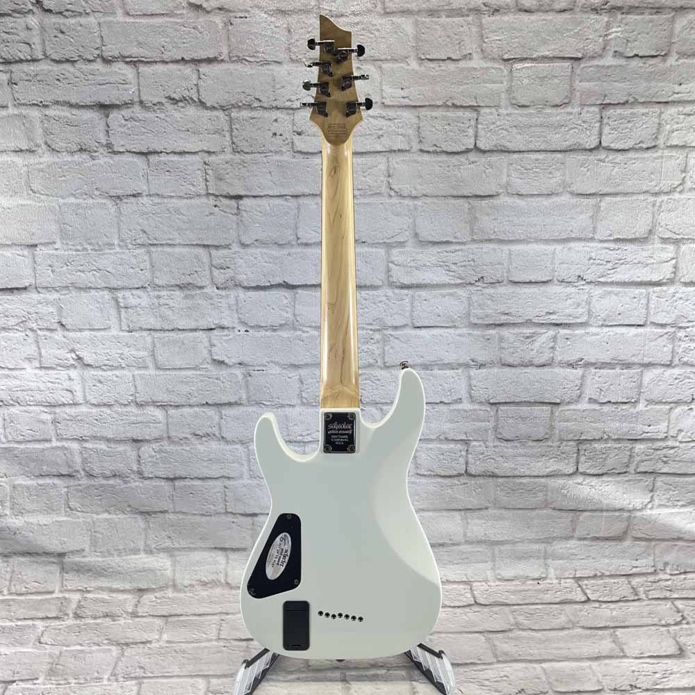Used:  Schecter Diamond Series N427 7-String Electric Guitar - White