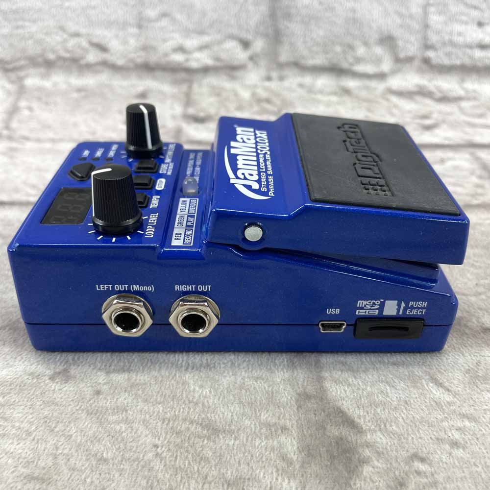 Used:  Digitech JamMan Solo XT Looper