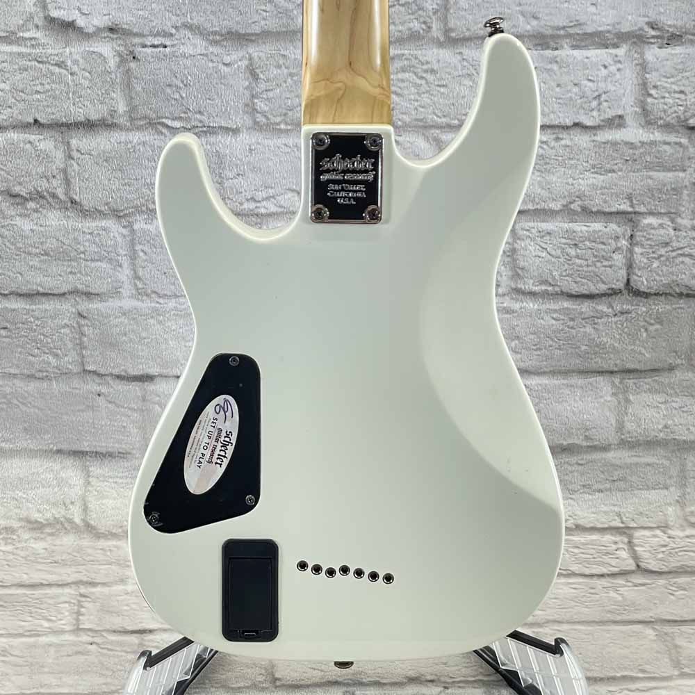 Used:  Schecter Diamond Series N427 7-String Electric Guitar - White