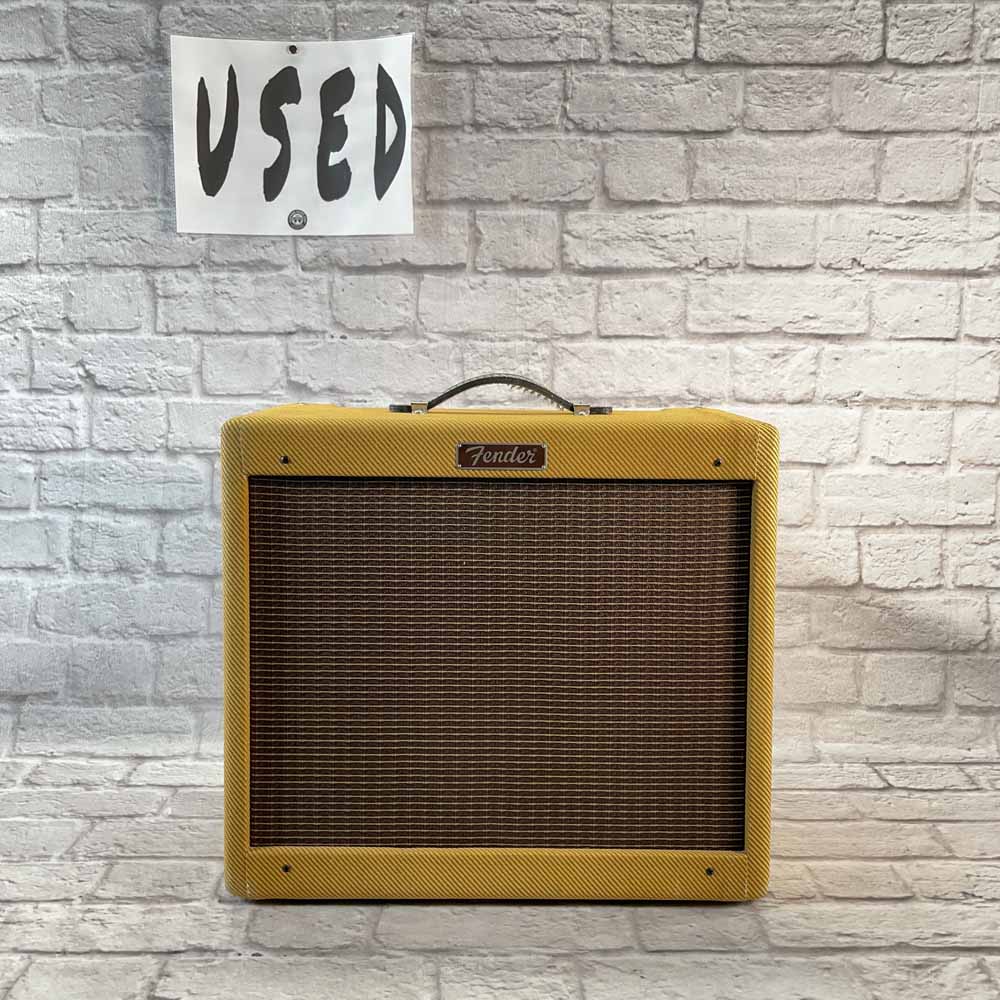 Used:  Fender Blues Junior Lacquered Tweed 15w