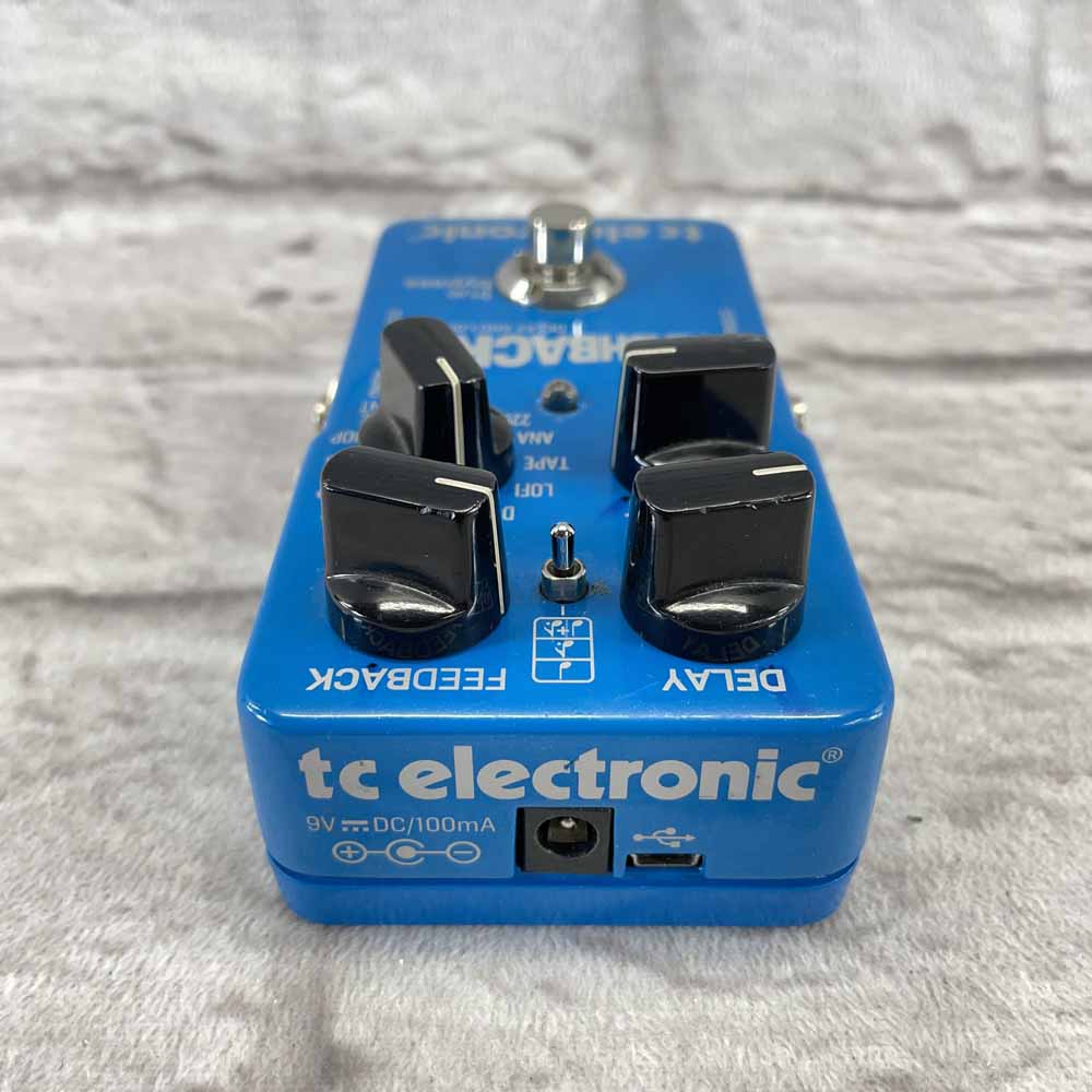 Used:  TC Electronic Flashback Delay Pedal