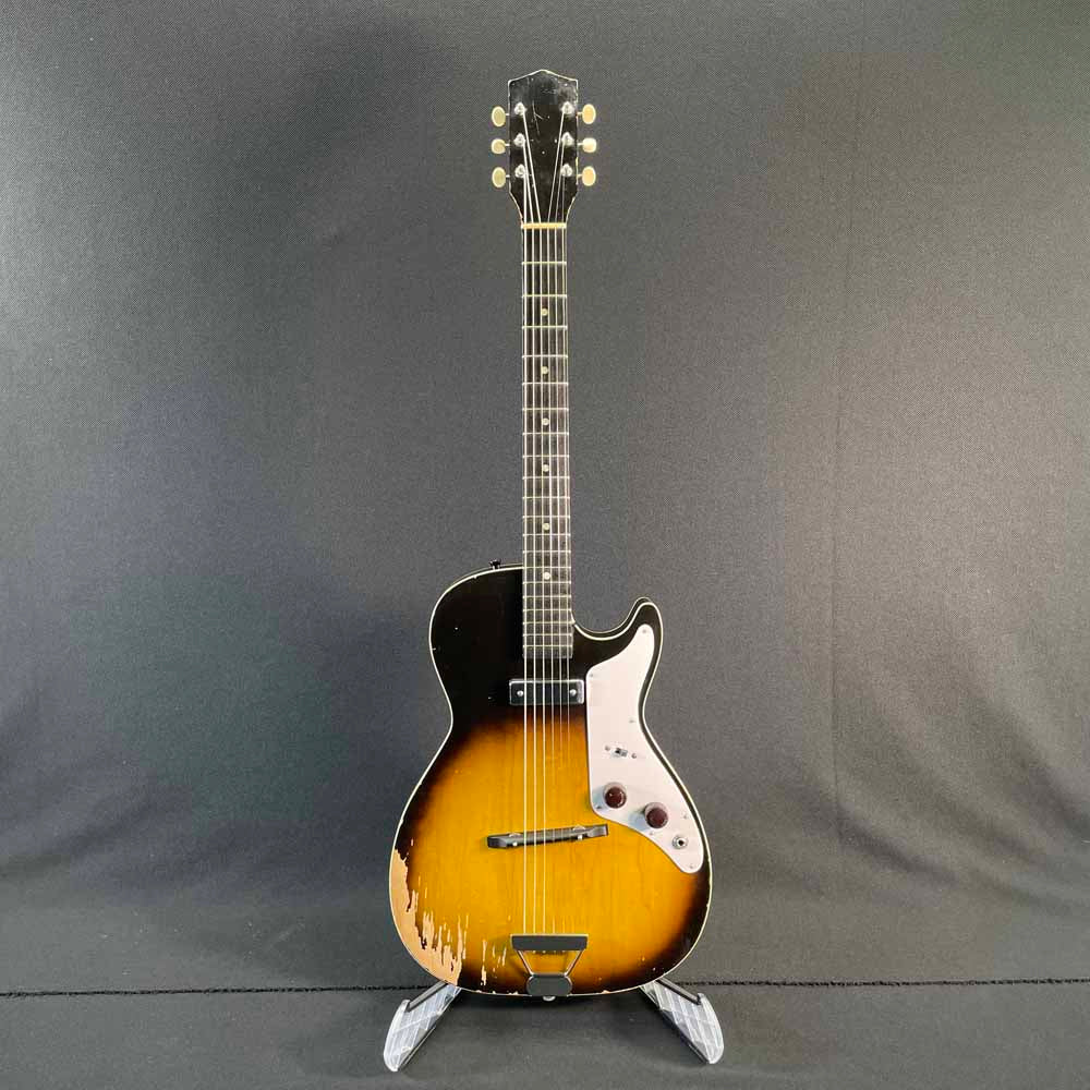 Used:  Harmony H45 Stratotone Electric Guitar - Sunburst