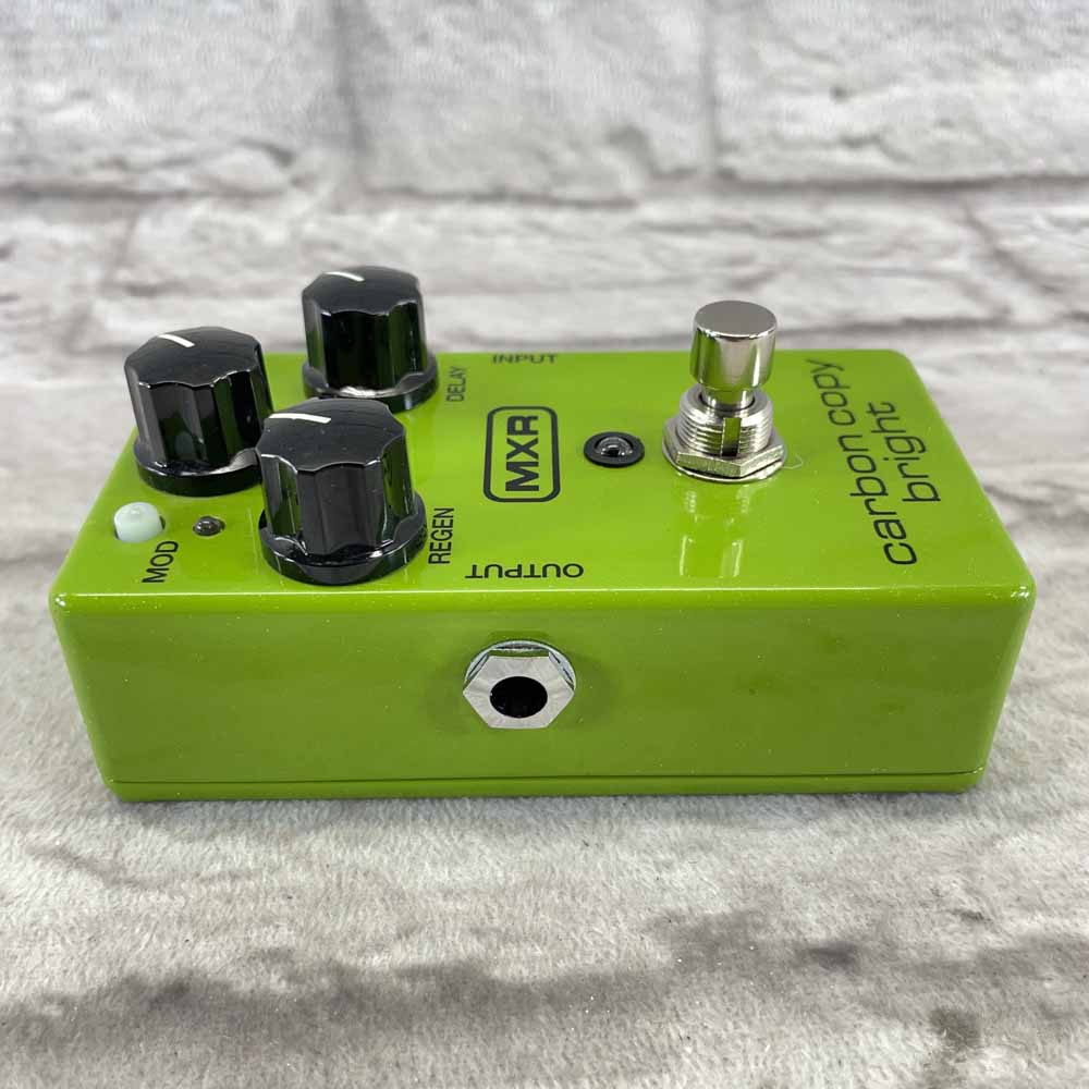 Used:  MXR Carbon Copy Bright Analog Delay Pedal