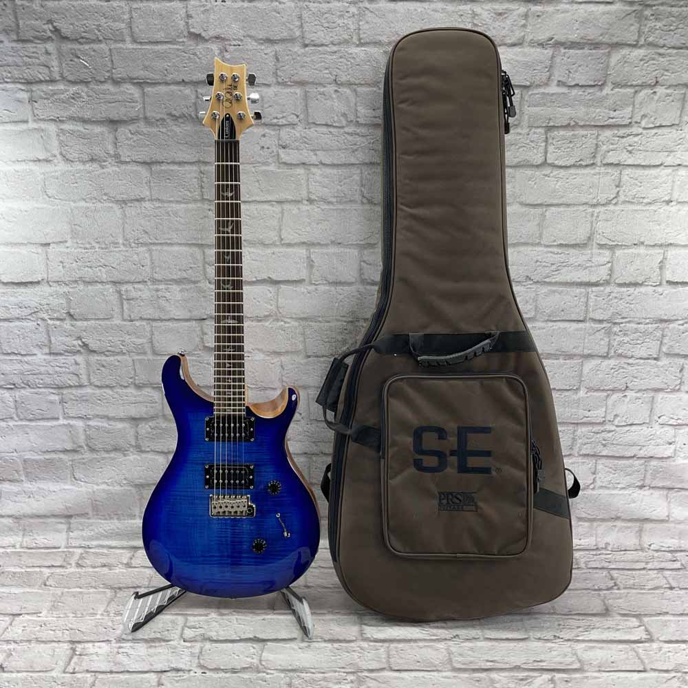 Used:  PRS SE Custom 24 - Faded Blue Burst 2598