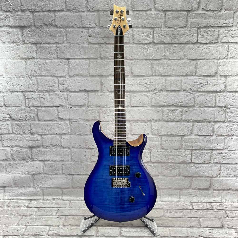 Used:  PRS SE Custom 24 - Faded Blue Burst 2598