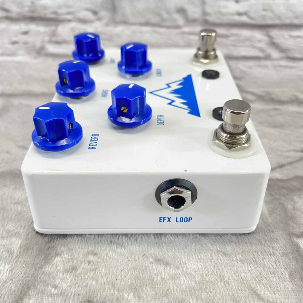 Used:  JHS Pedals Alpine Dual Reverb Pedal