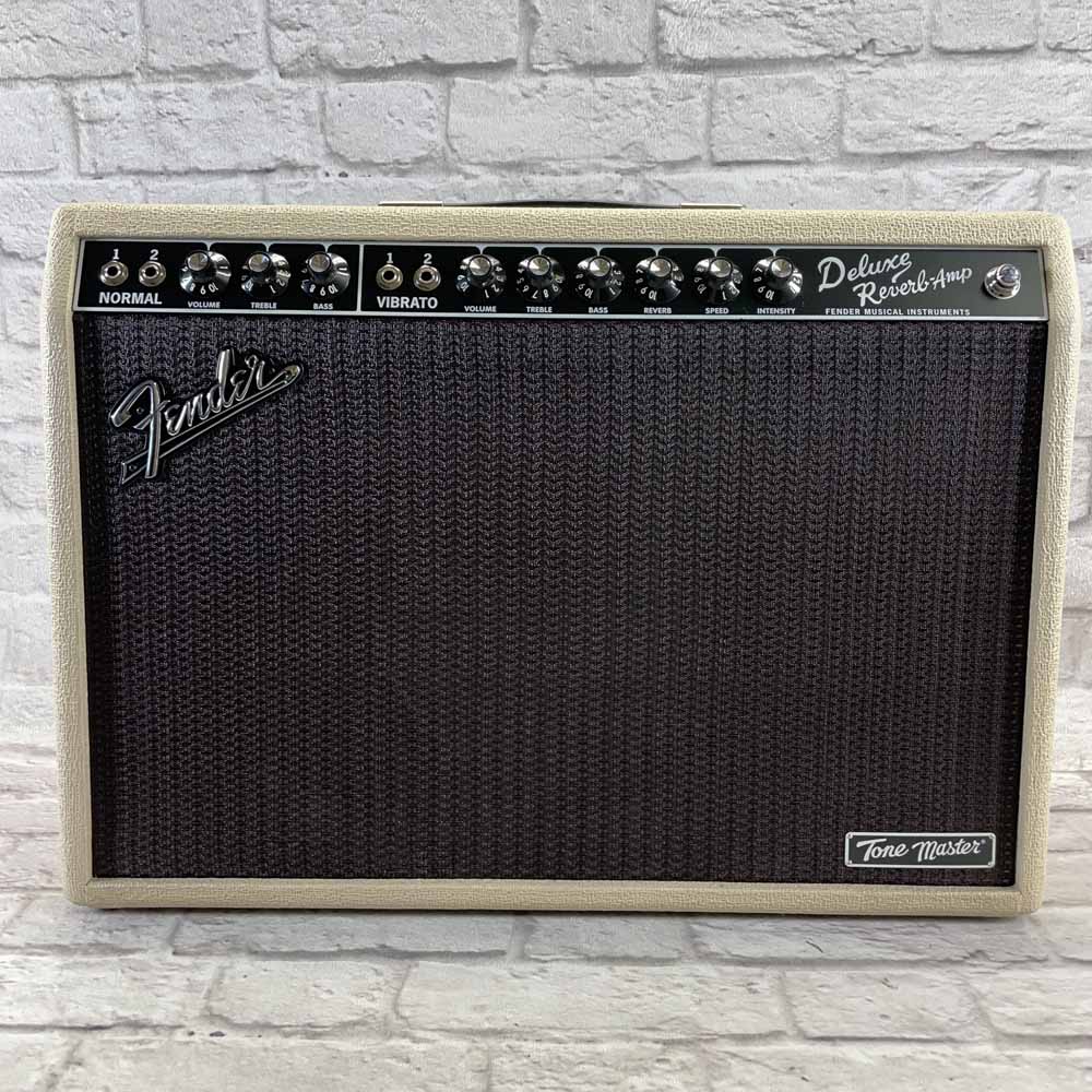 Used:  Fender Tone Master Deluxe Reverb Amp, 120V, Blonde Edition