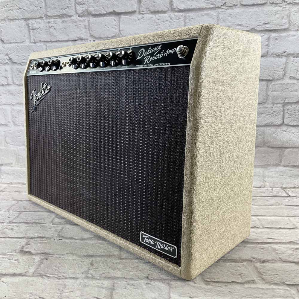 Used:  Fender Tone Master Deluxe Reverb Amp, 120V, Blonde Edition