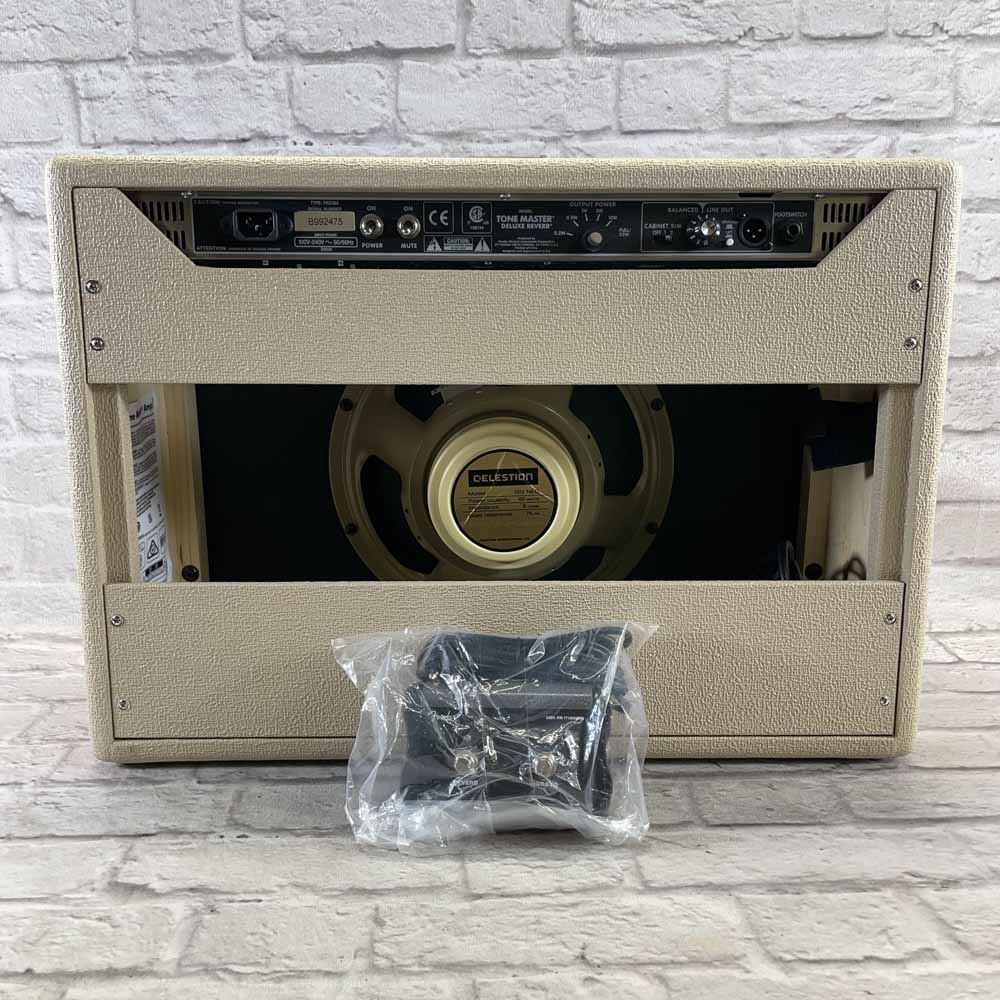 Used:  Fender Tone Master Deluxe Reverb Amp, 120V, Blonde Edition