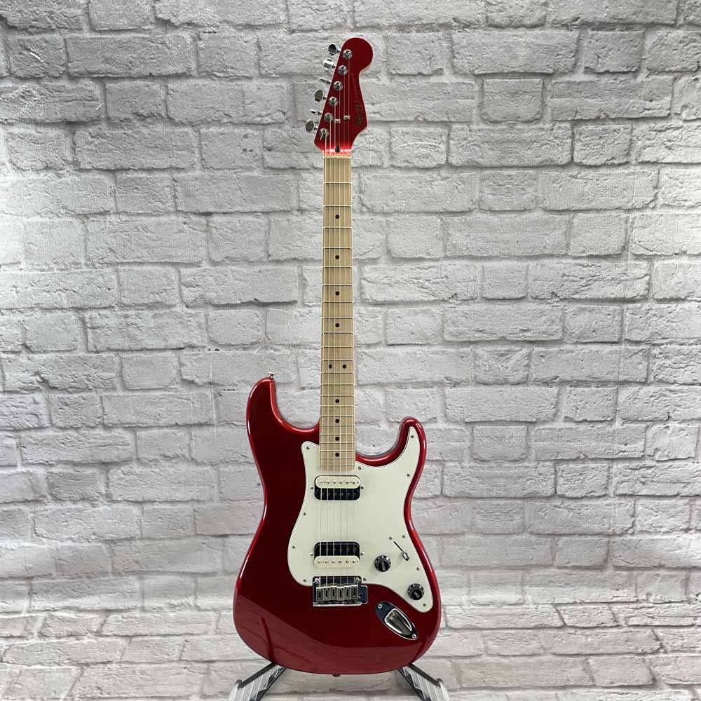 Used:  Squier Contemporary HH Stratocaster - Dark Red Metallic