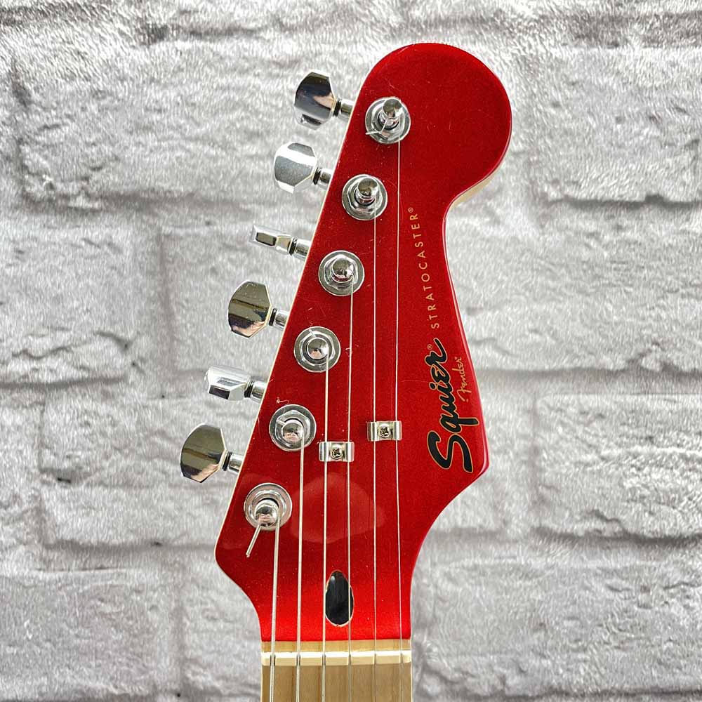 Used:  Squier Contemporary HH Stratocaster - Dark Red Metallic