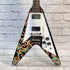 Used:  Epiphone Jimi Hendrix "Love Drops" Flying V Electric Guitar