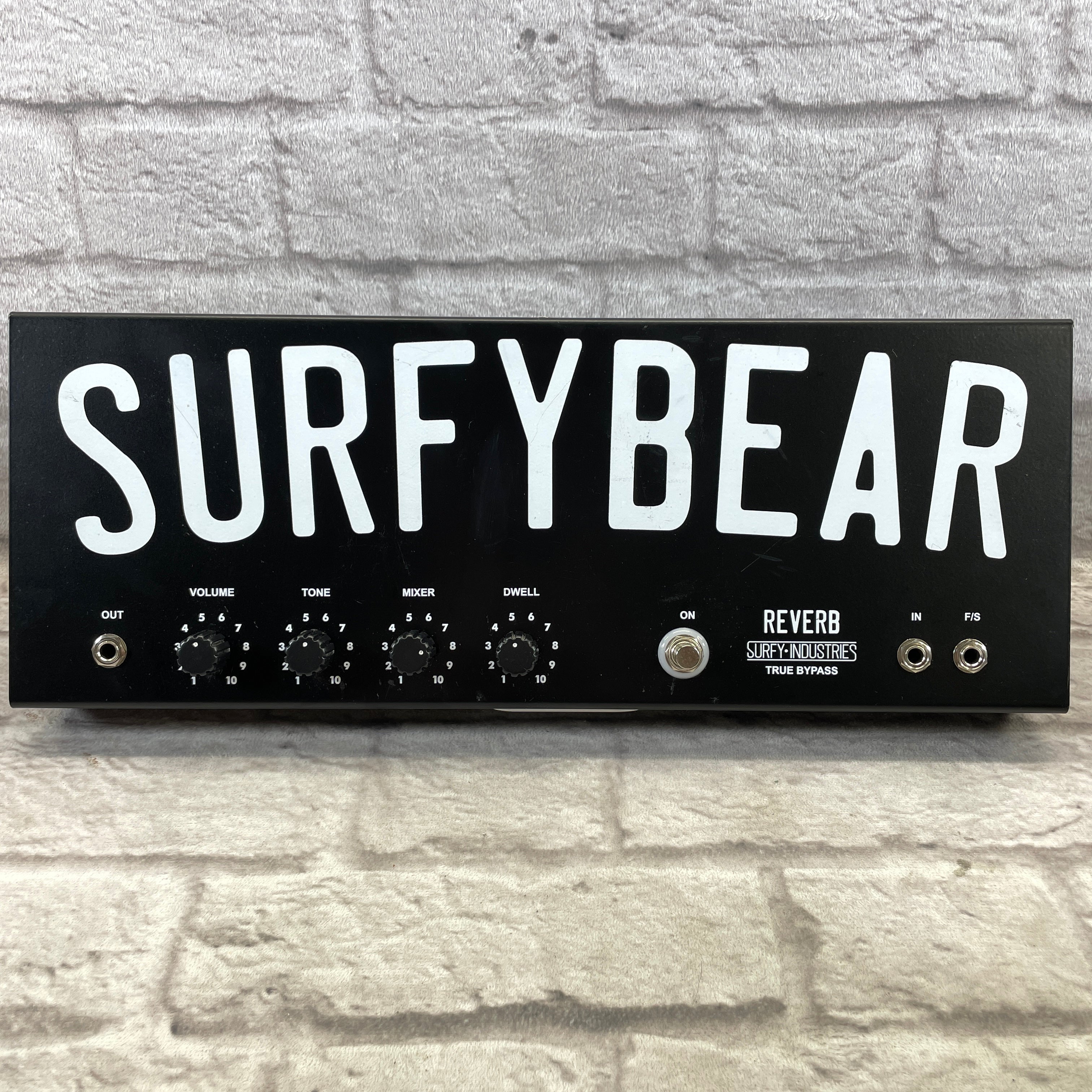 Used:  Surfy Industries SurfyBear Metal Reverb Unit