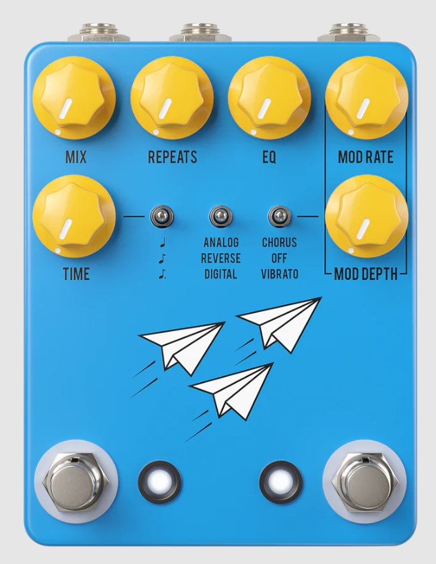 JHS Pedals Flight Delay Pedal -  Blue