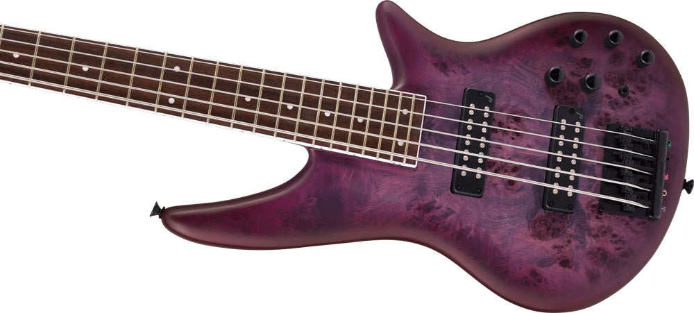 Jackson X Series Spectra Bass SBXP V - Transparent Purple Burst