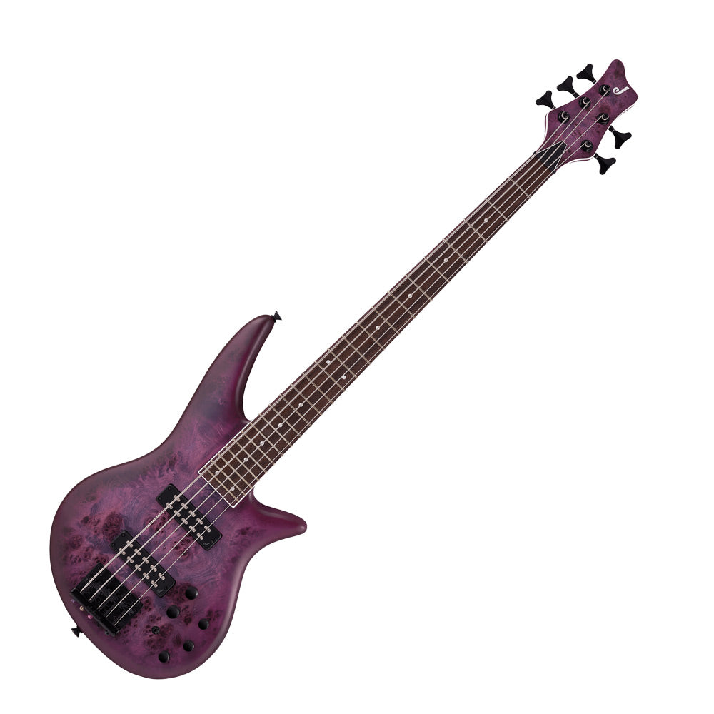 Jackson X Series Spectra Bass SBXP V - Transparent Purple Burst