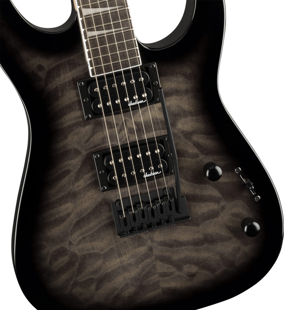 Jackson JS Series Dinky JS20 DKQ 2PT - Transparent Black Burst