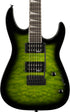 Jackson JS Series Dinky JS20 DKQ 2PT - Transparent Green Burst