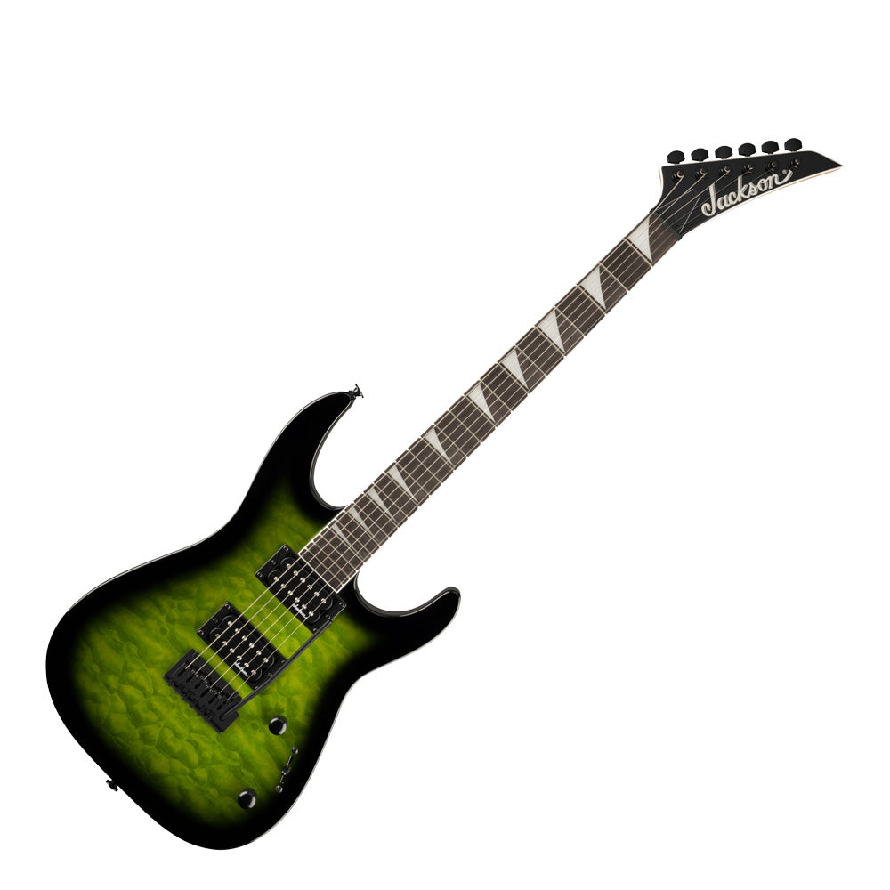 Jackson JS Series Dinky JS20 DKQ 2PT - Transparent Green Burst