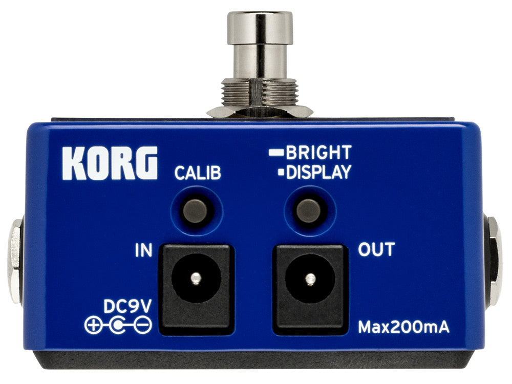 KORG Pitchblack X CR/BL Chromatic Pedal Tuner - Limited Edition Blue