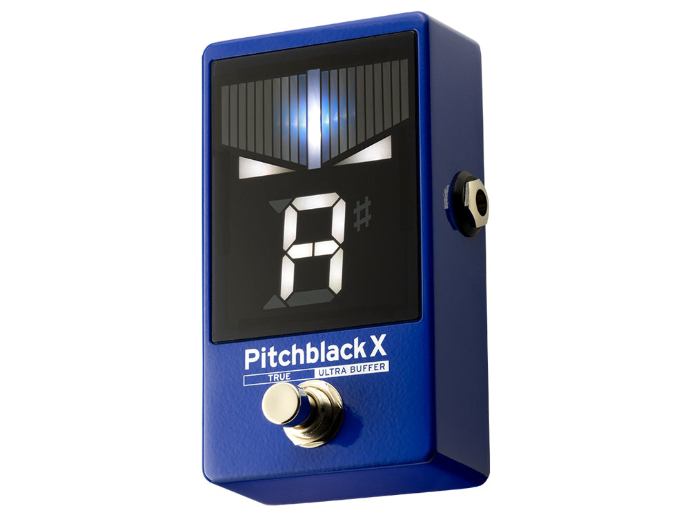 KORG Pitchblack X CR/BL Chromatic Pedal Tuner - Limited Edition Blue